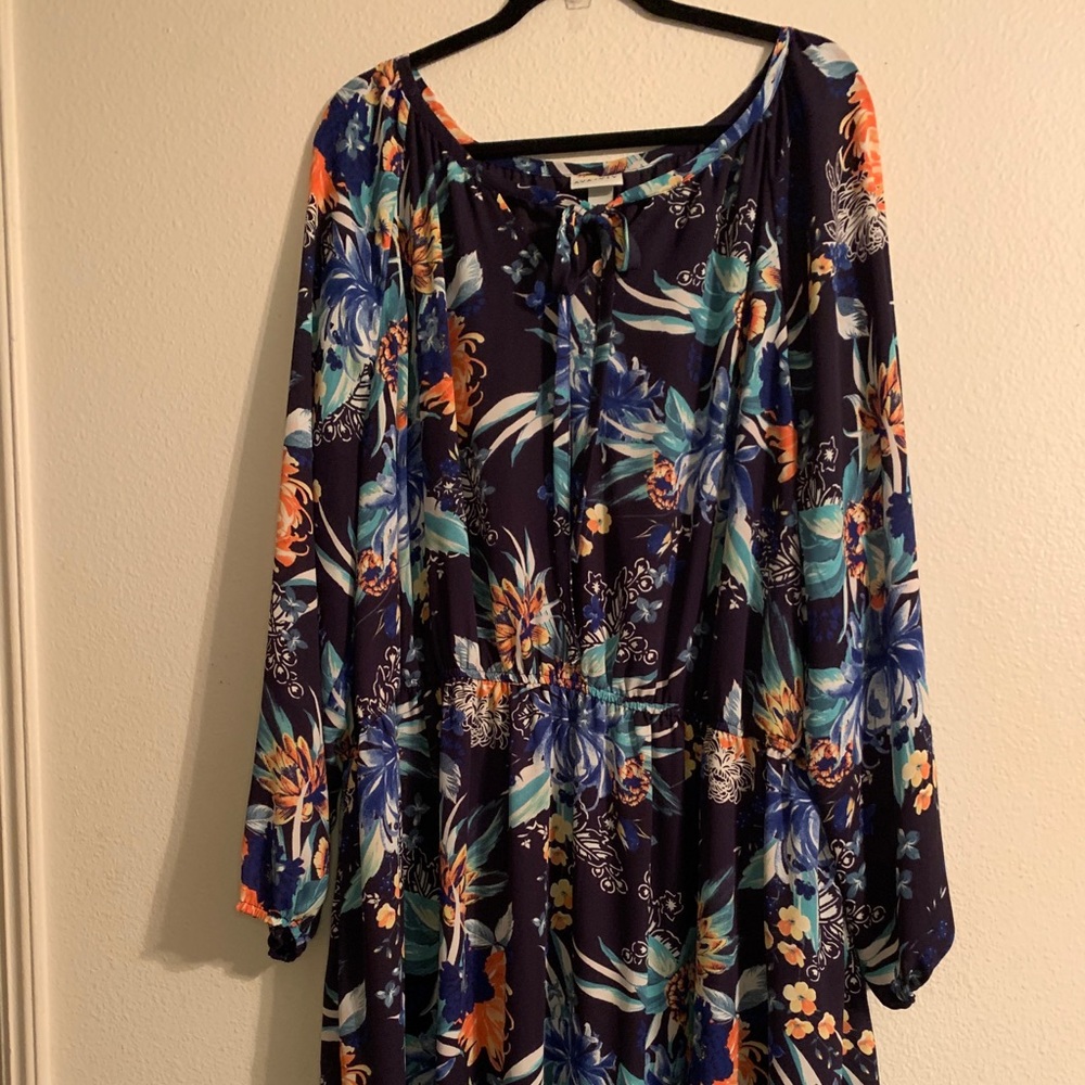 Ava and Viv plus size long sleeve dress